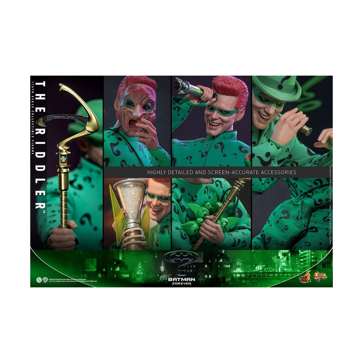 Hot Toys DC Comics - Riddler MMS o in scala 1/6 - Batman Forever