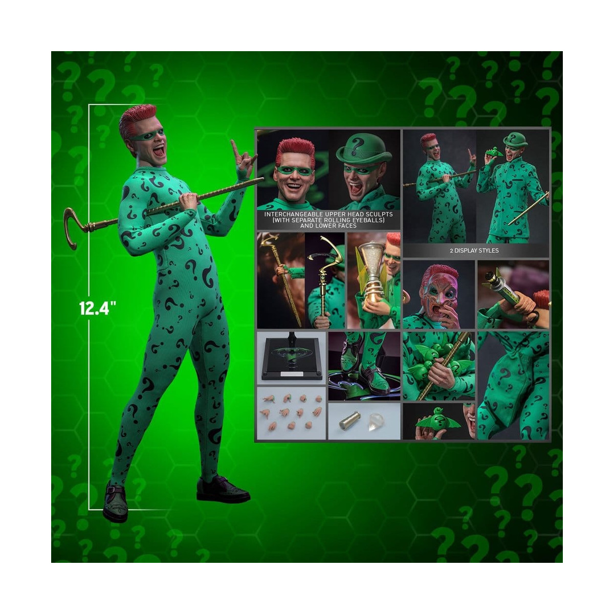 Hot Toys DC Comics - Riddler MMS o in scala 1/6 - Batman Forever