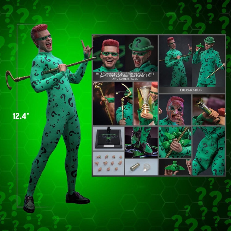 Hot Toys DC Comics - Riddler MMS o in scala 1/6 - Batman Forever