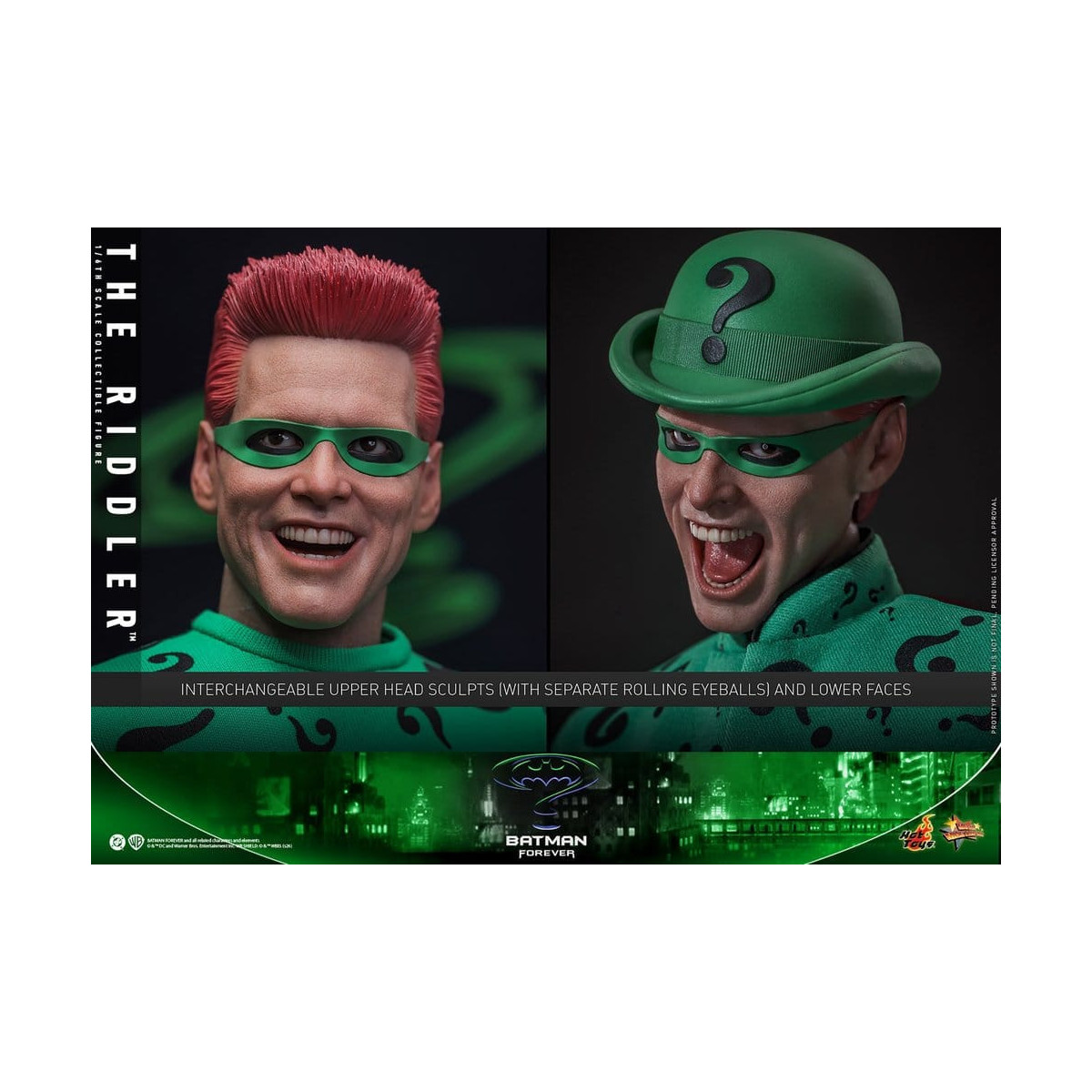Hot Toys DC Comics - Riddler MMS o in scala 1/6 - Batman Forever