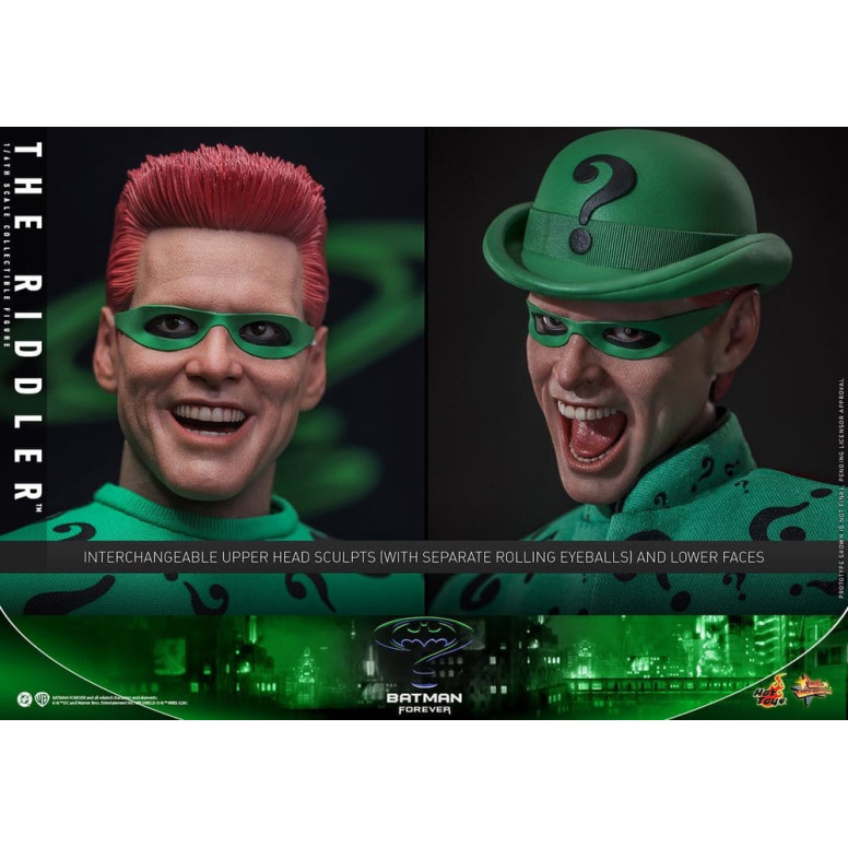 Hot Toys DC Comics - Riddler MMS o in scala 1/6 - Batman Forever