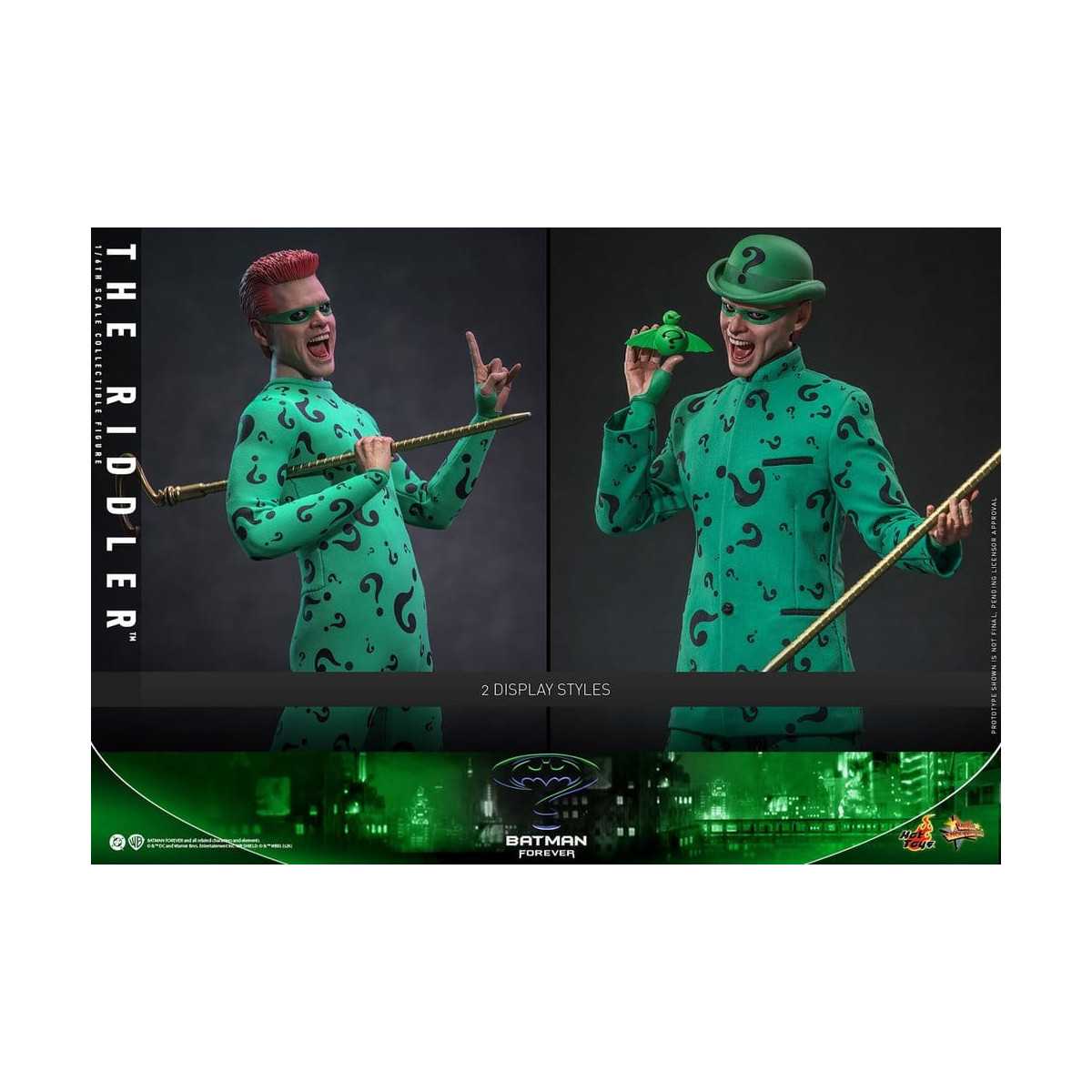 Hot Toys DC Comics - Riddler MMS o in scala 1/6 - Batman Forever