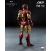 Threezero Infinity Saga Iron Man - Mark 6 (danneggiato in battaglia) DLX, scala 1/12