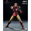 Threezero Infinity Saga Iron Man - Mark 6 (danneggiato in battaglia) DLX, scala 1/12