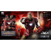 Threezero Infinity Saga Iron Man - Mark 6 (danneggiato in battaglia) DLX, scala 1/12