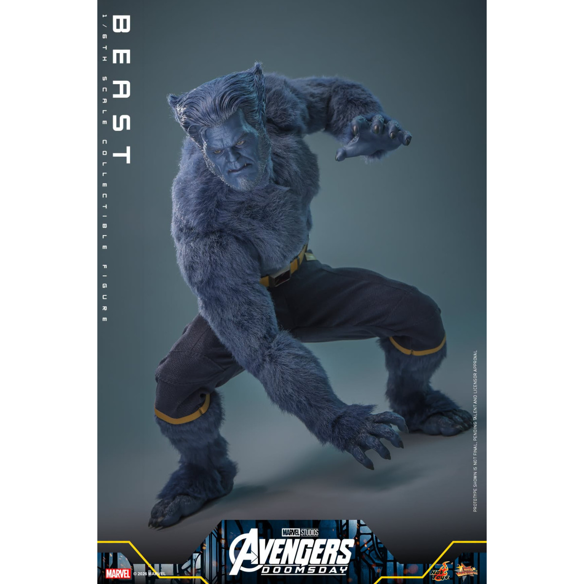 Hot Toys - Beast MMS o in scala 1/6 - Avengers: Doomsday