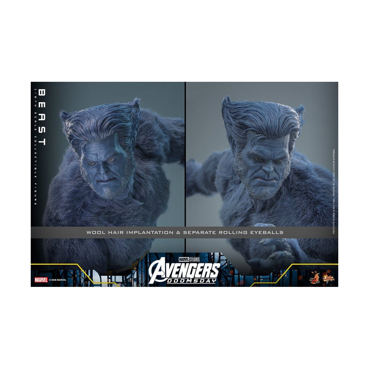 Hot Toys - Beast MMS o in scala 1/6 - Avengers: Doomsday
