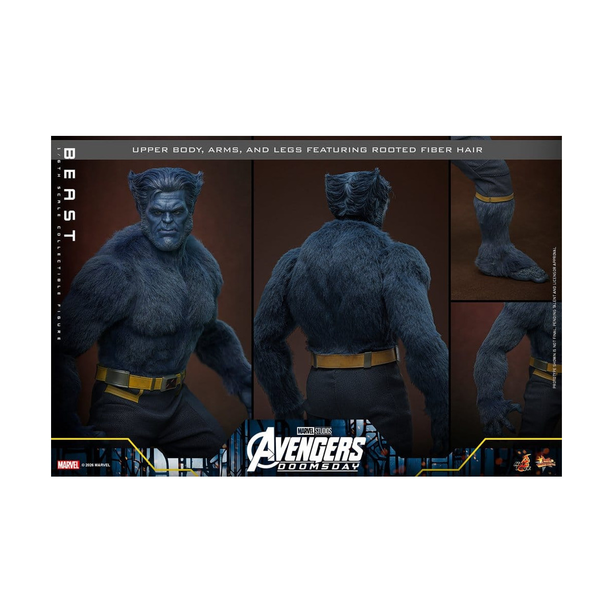 Hot Toys - Beast MMS o in scala 1/6 - Avengers: Doomsday