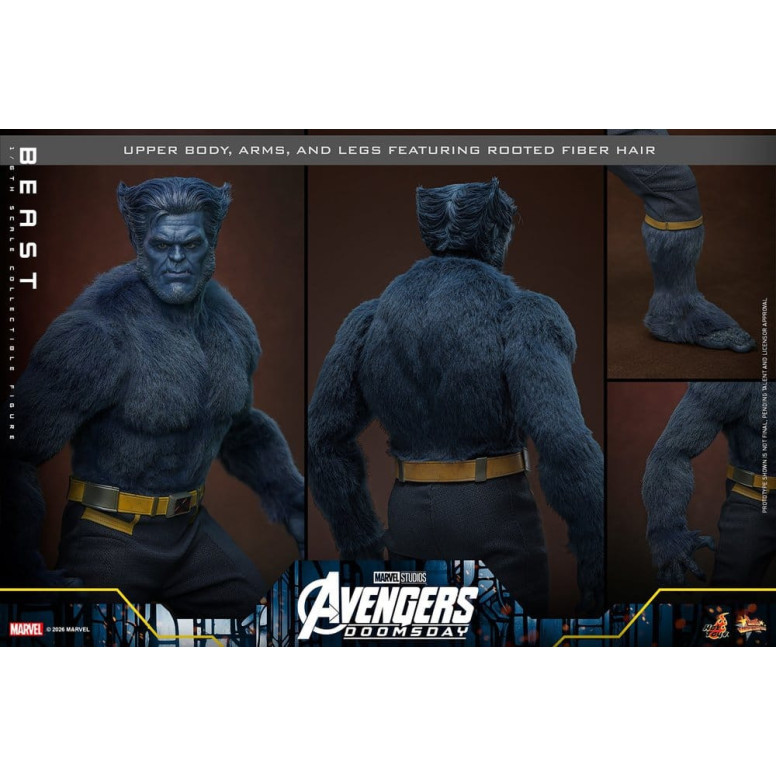 Hot Toys - Beast MMS o in scala 1/6 - Avengers: Doomsday