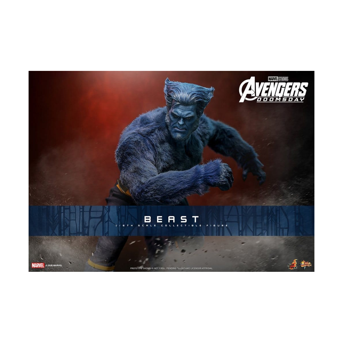 Hot Toys - Beast MMS o in scala 1/6 - Avengers: Doomsday