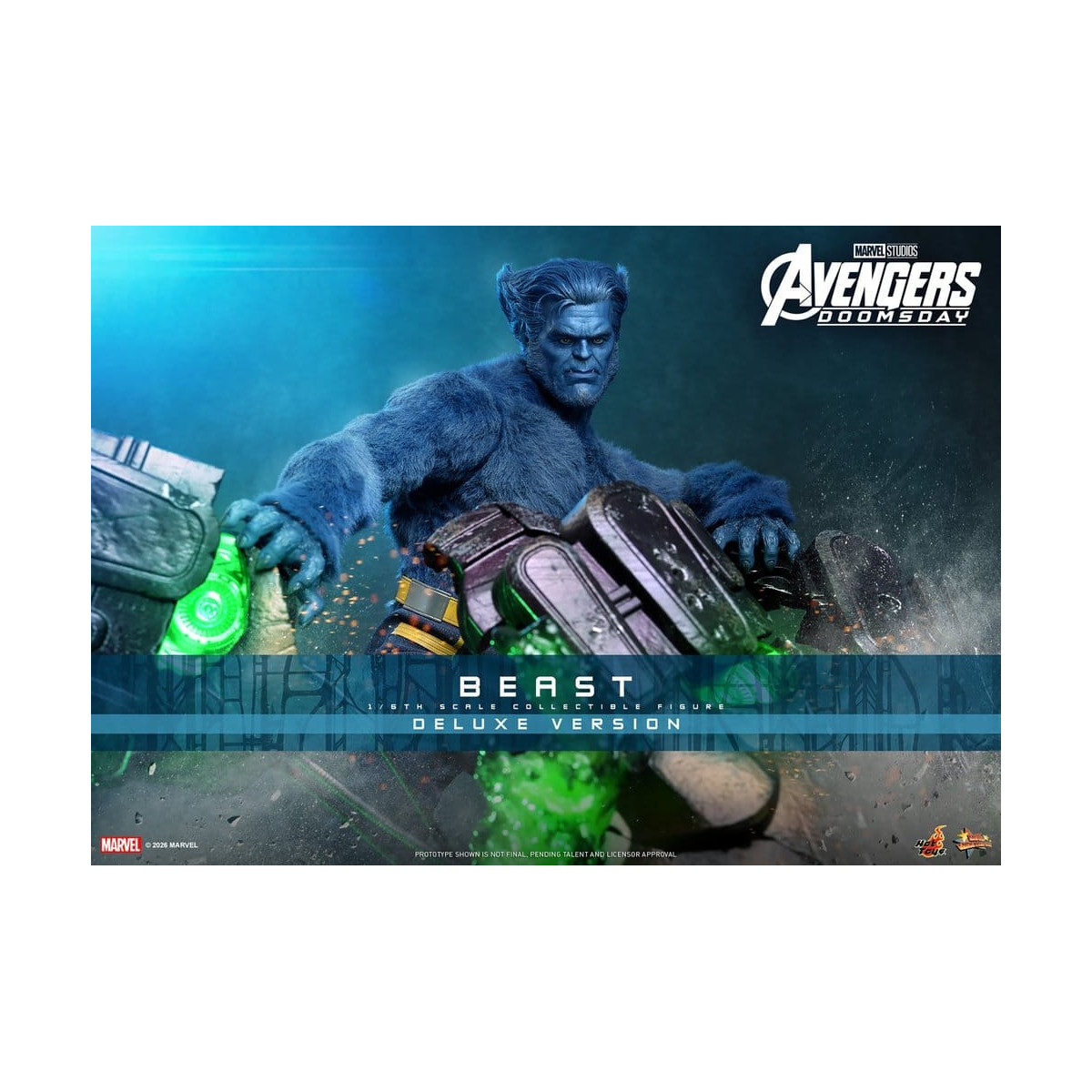 Hot Toys - Beast Deluxe Version MMS o in scala 1/6 - Avengers: Doomsday