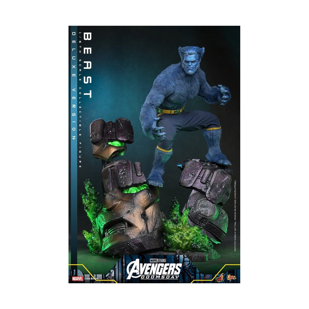 Hot Toys - Beast Deluxe Version MMS o in scala 1/6 - Avengers: Doomsday