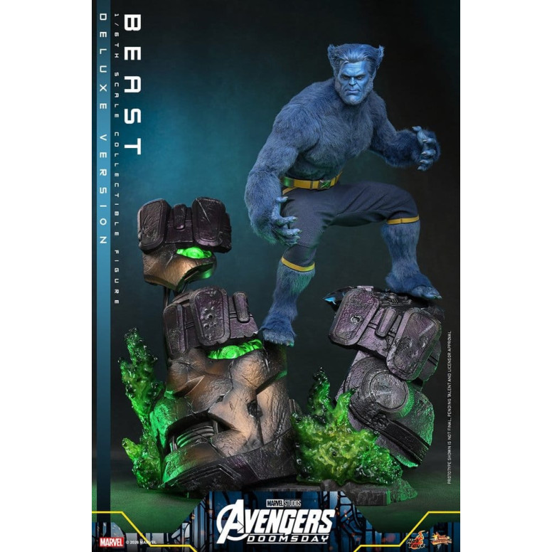 Hot Toys - Beast Deluxe Version MMS o in scala 1/6 - Avengers: Doomsday