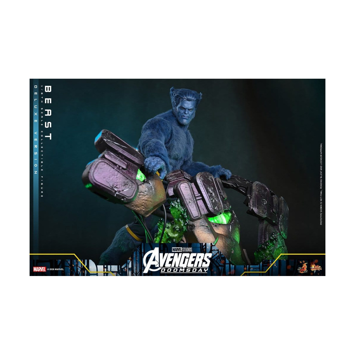 Hot Toys - Beast Deluxe Version MMS o in scala 1/6 - Avengers: Doomsday