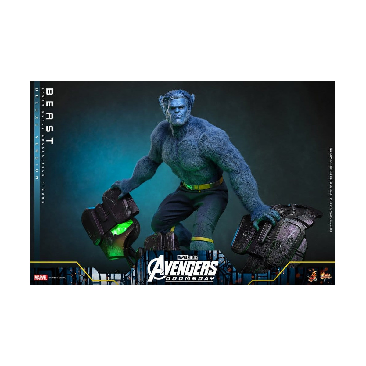 Hot Toys - Beast Deluxe Version MMS o in scala 1/6 - Avengers: Doomsday