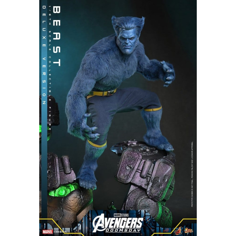 Hot Toys - Beast Deluxe Version MMS o in scala 1/6 - Avengers: Doomsday