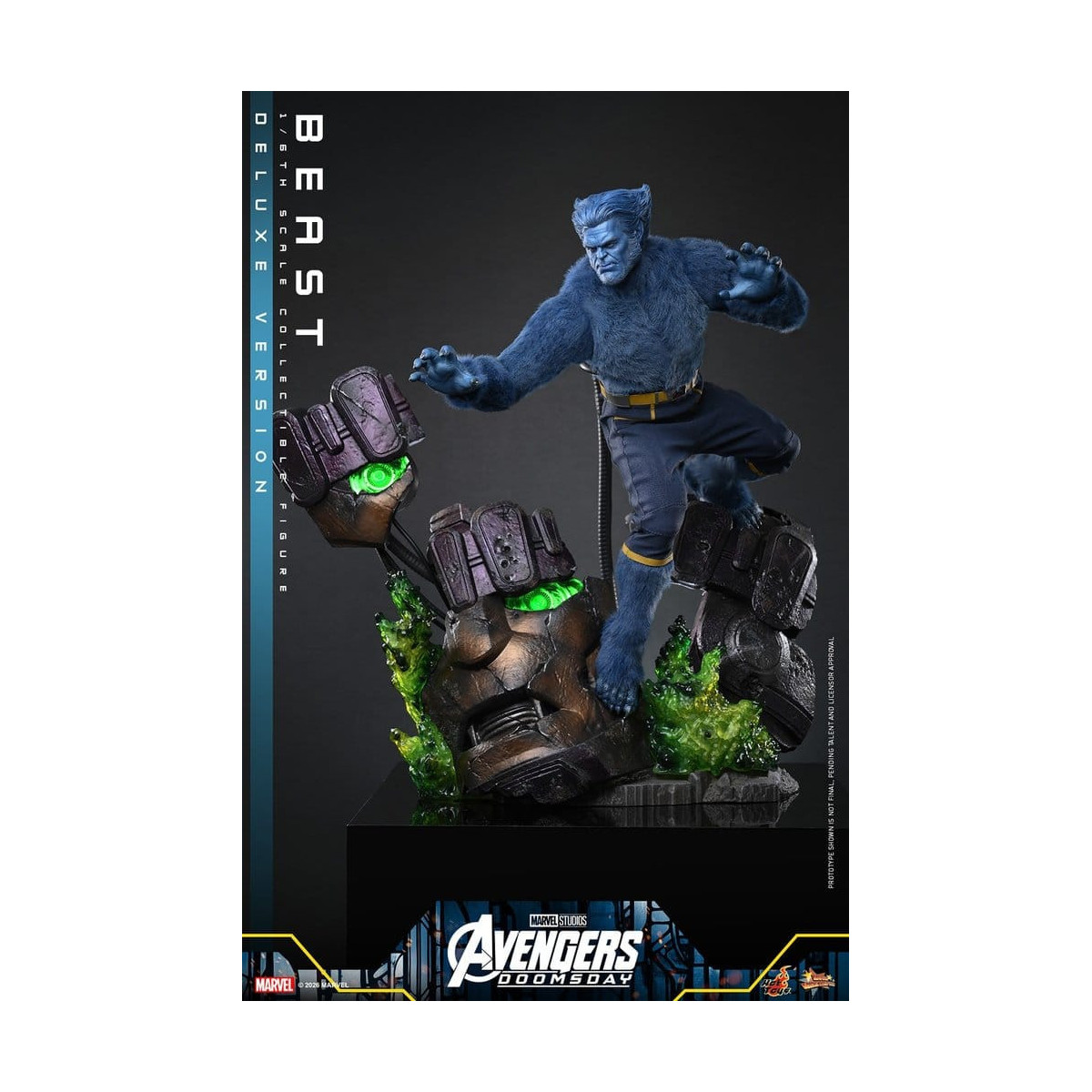 Hot Toys - Beast Deluxe Version MMS o in scala 1/6 - Avengers: Doomsday
