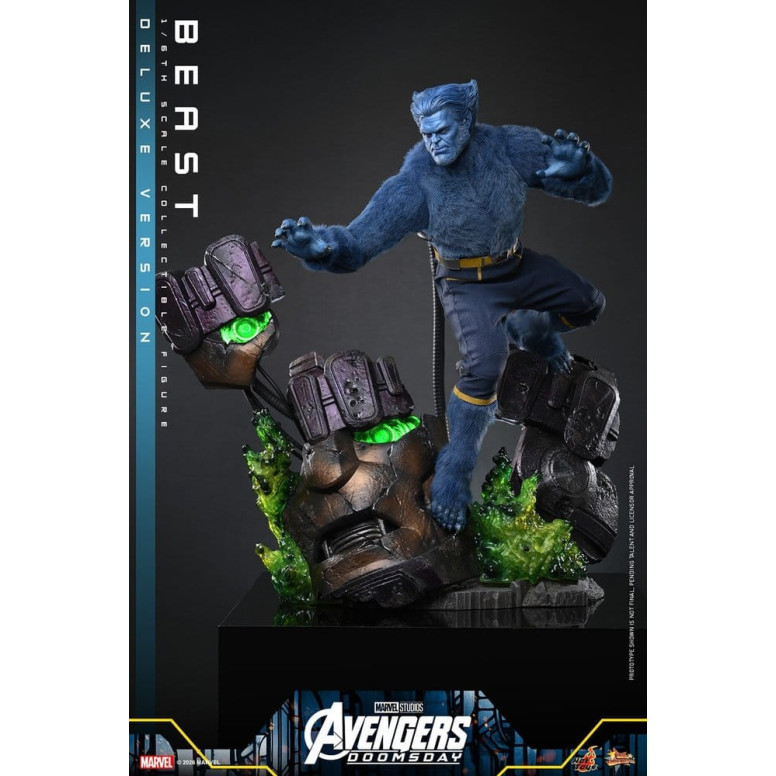 Hot Toys - Beast Deluxe Version MMS o in scala 1/6 - Avengers: Doomsday