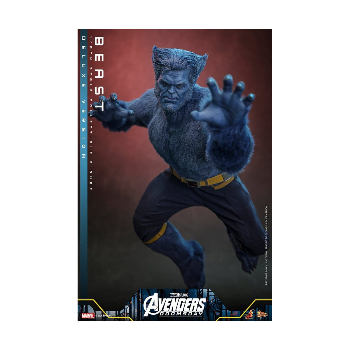 Hot Toys - Beast Deluxe Version MMS o in scala 1/6 - Avengers: Doomsday