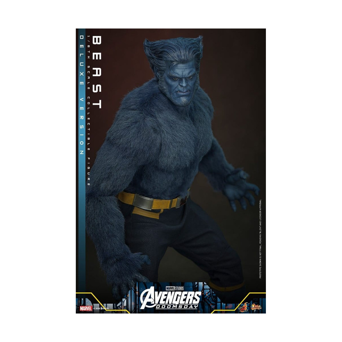 Hot Toys - Beast Deluxe Version MMS o in scala 1/6 - Avengers: Doomsday