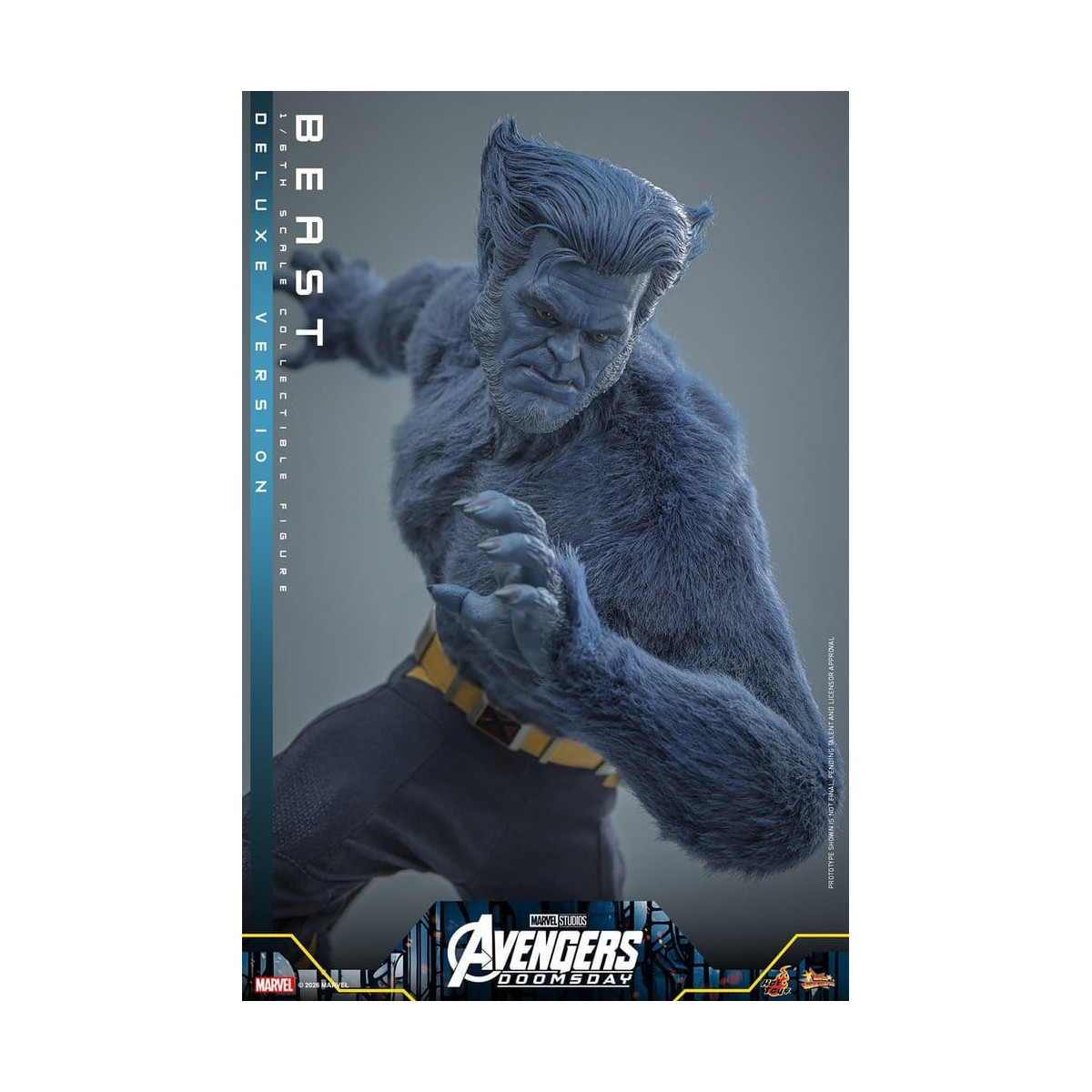 Hot Toys - Beast Deluxe Version MMS o in scala 1/6 - Avengers: Doomsday