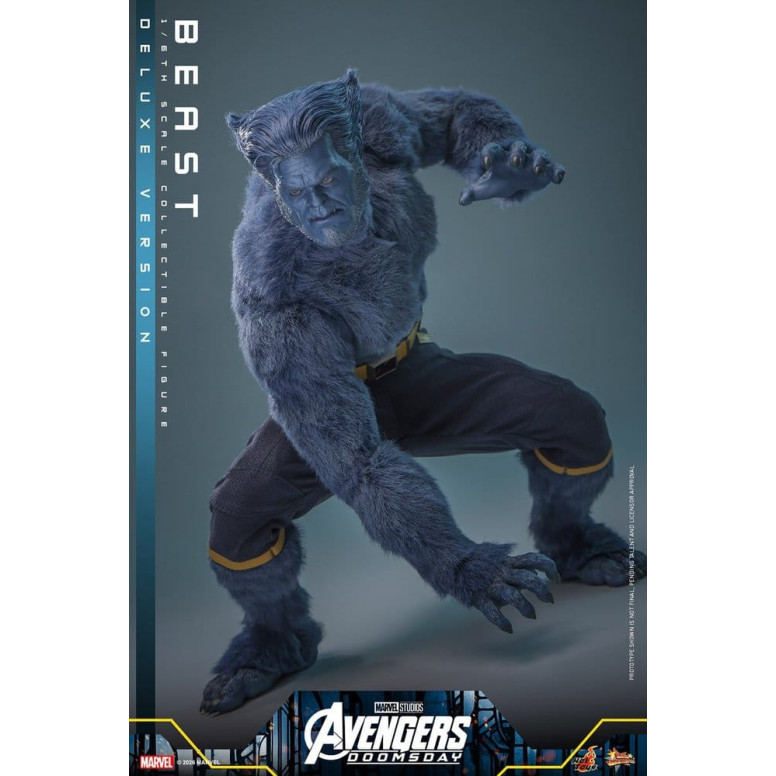 Hot Toys - Beast Deluxe Version MMS o in scala 1/6 - Avengers: Doomsday