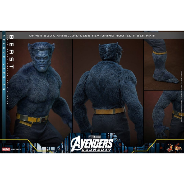 Hot Toys - Beast Deluxe Version MMS o in scala 1/6 - Avengers: Doomsday