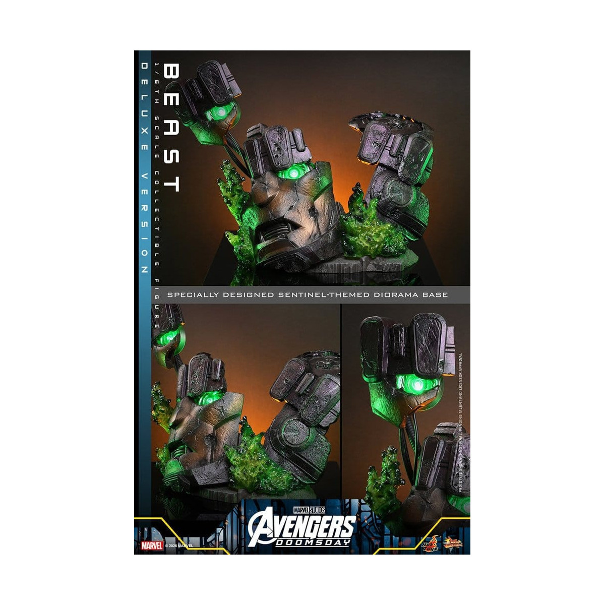 Hot Toys - Beast Deluxe Version MMS o in scala 1/6 - Avengers: Doomsday