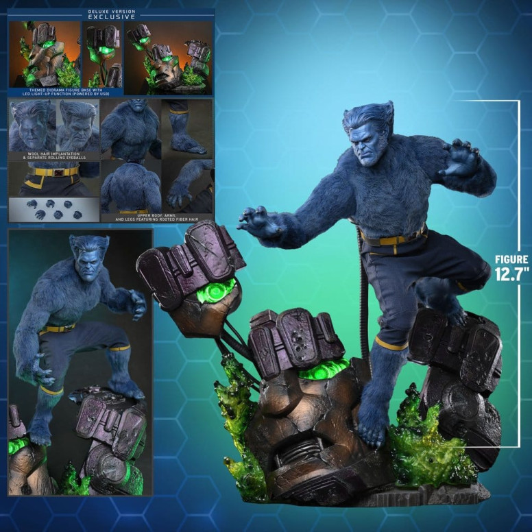 Hot Toys - Beast Deluxe Version MMS o in scala 1/6 - Avengers: Doomsday