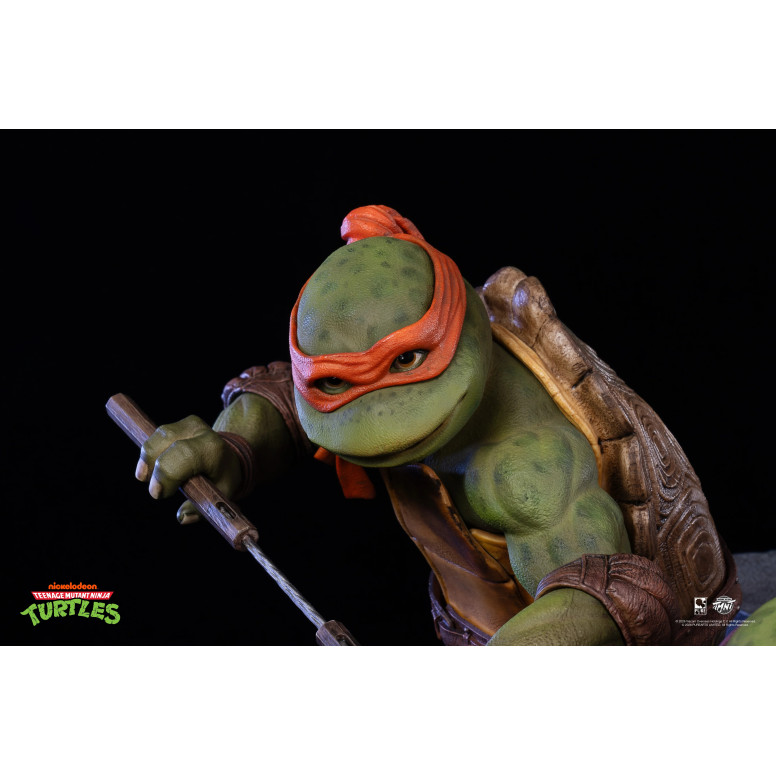 Pure Arts - Diorama cinematografico in scala 1/6 delle Tartarughe Ninja (1990)