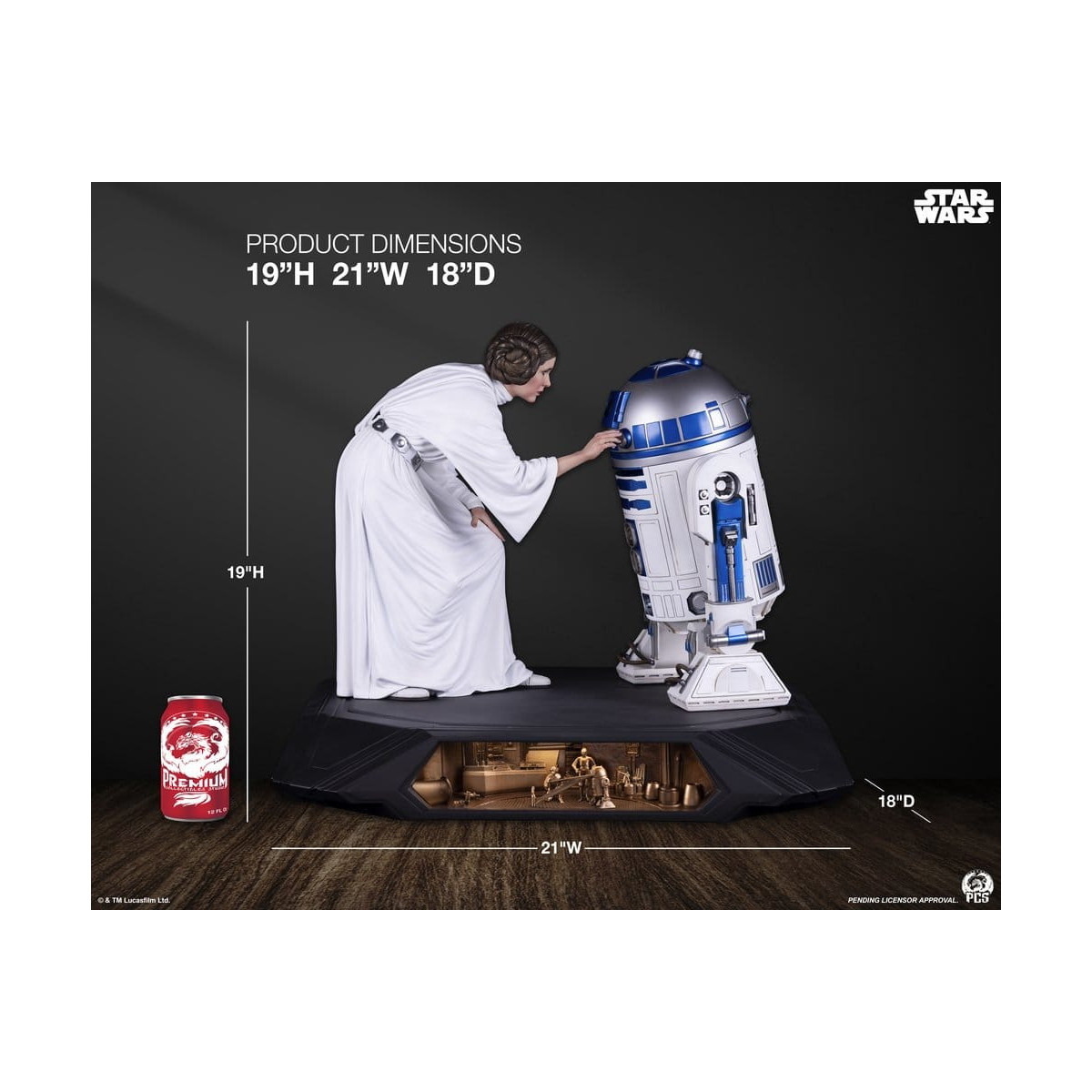 PCS Star Wars - La principessa Leia 1/3