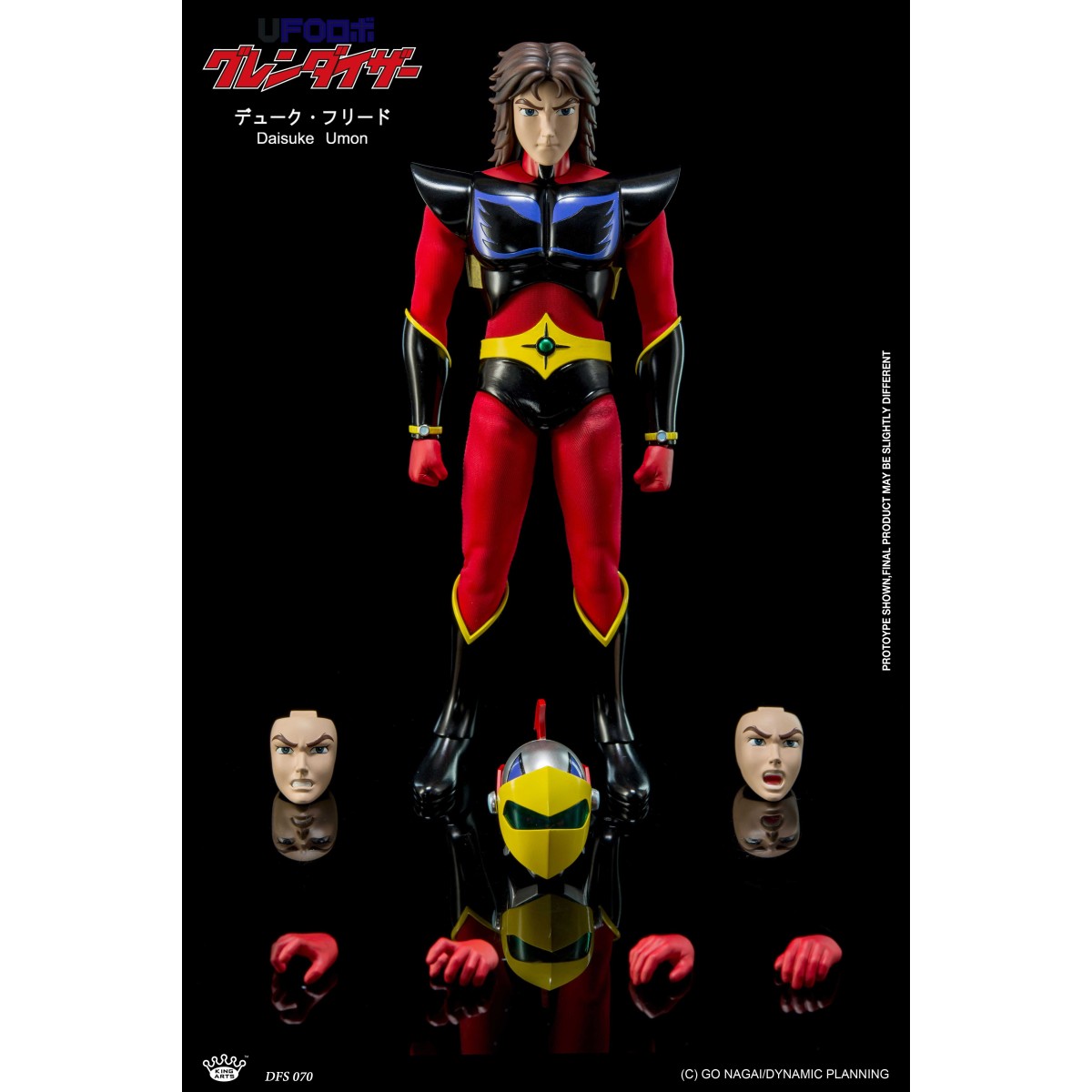 King Arts  Uforobot Grendizer Pilot Daisuke Umon
