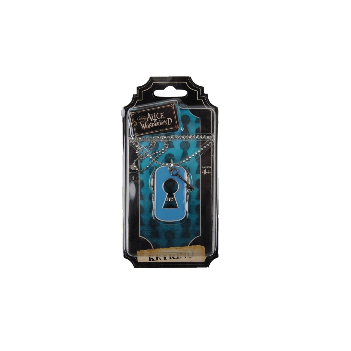 Alice au pays des merveilles porte-clés Collier KeyHole
