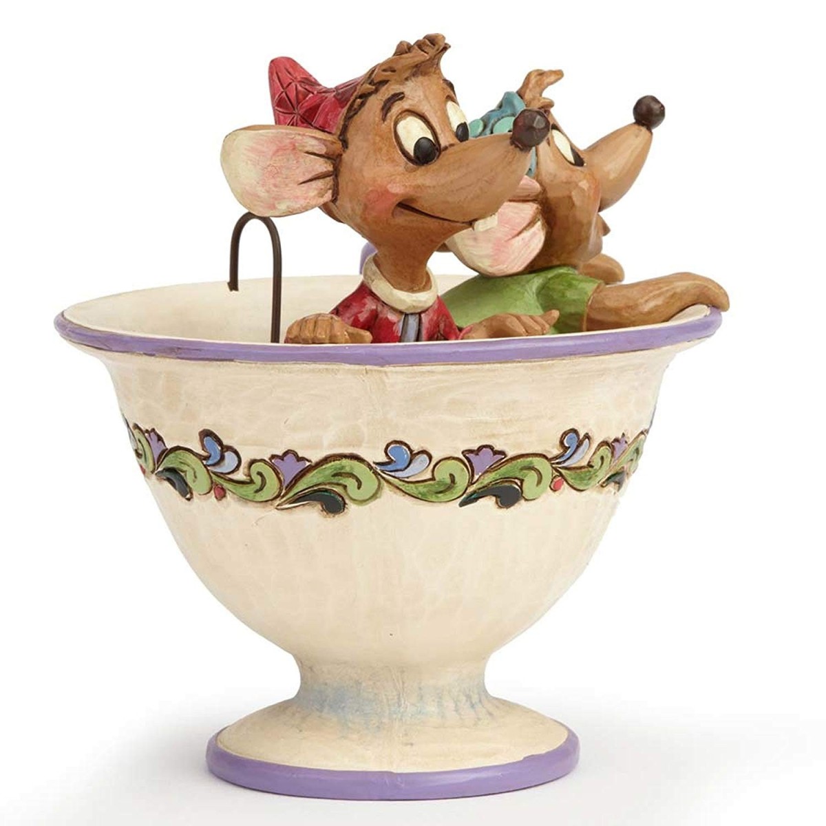 Enesco Disney Traditions Cendrillon Horloge Jaq et Gus