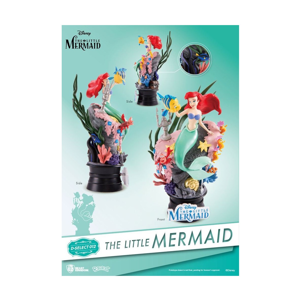 Enesco Disney Miss Mindy Alice on Mushroom