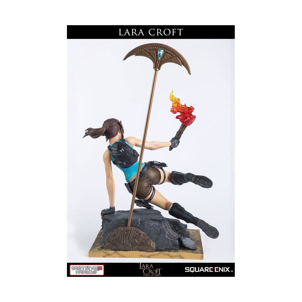 Gaming Head Statue Tomb Raider Temple of Osiris