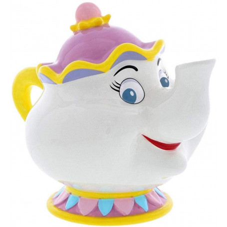 Disney Traditions Belle et la Bête Mrs Potts et Chip 10 cm 