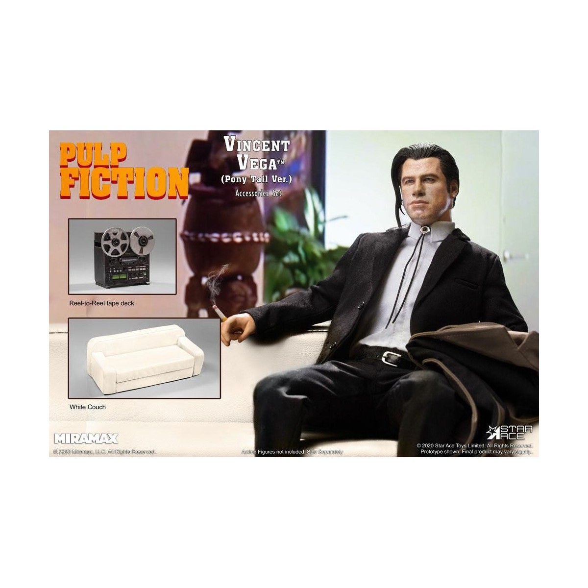 Pulp Fiction Jules Winnfield 32 cm figurine parlante