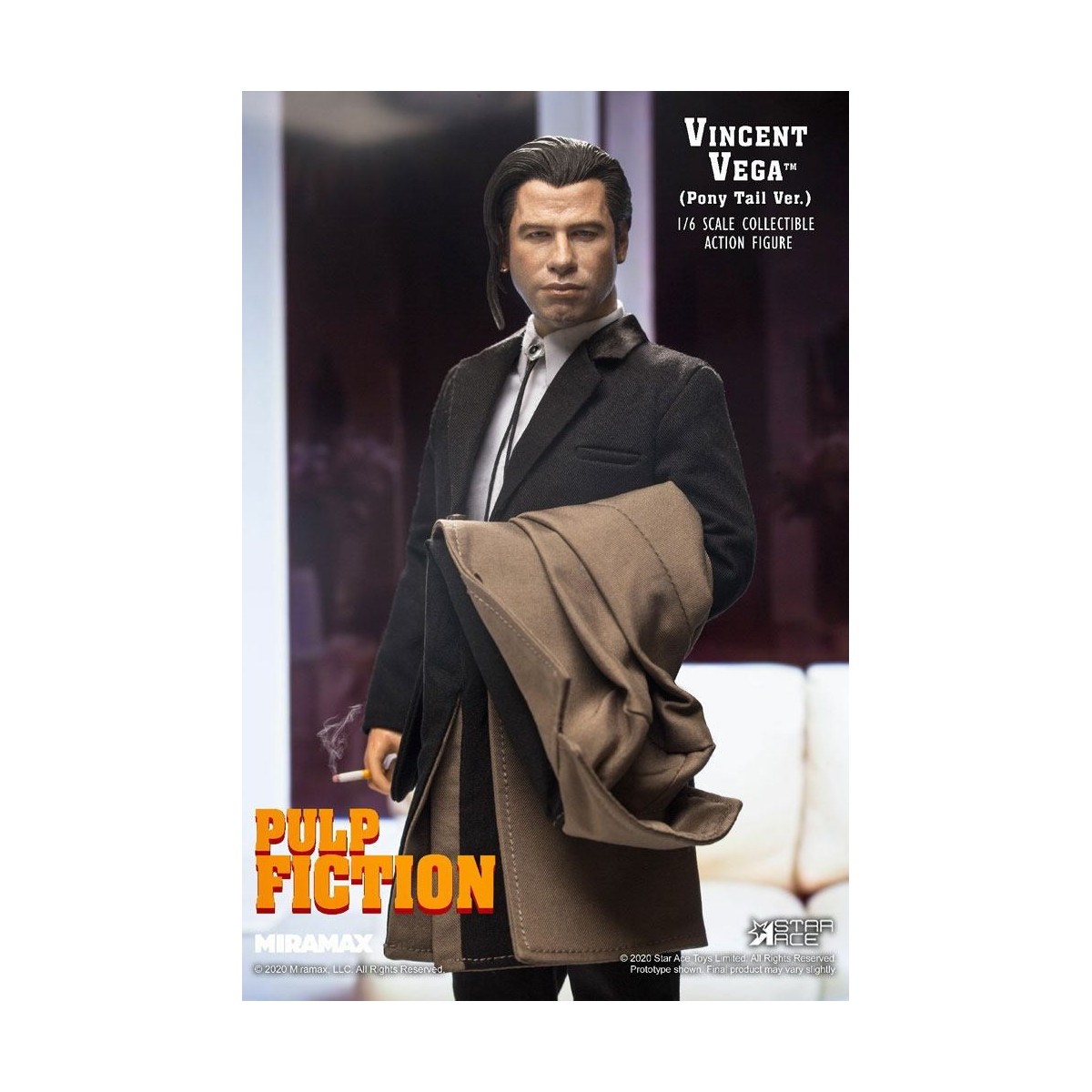 Pulp Fiction Jules Winnfield 32 cm figurine parlante