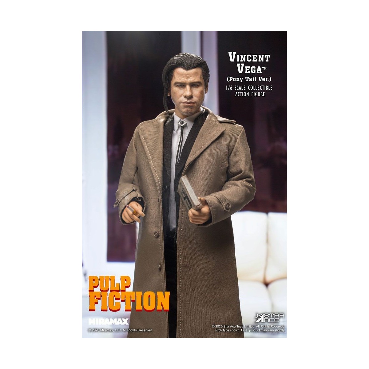 Pulp Fiction Jules Winnfield 32 cm figurine parlante