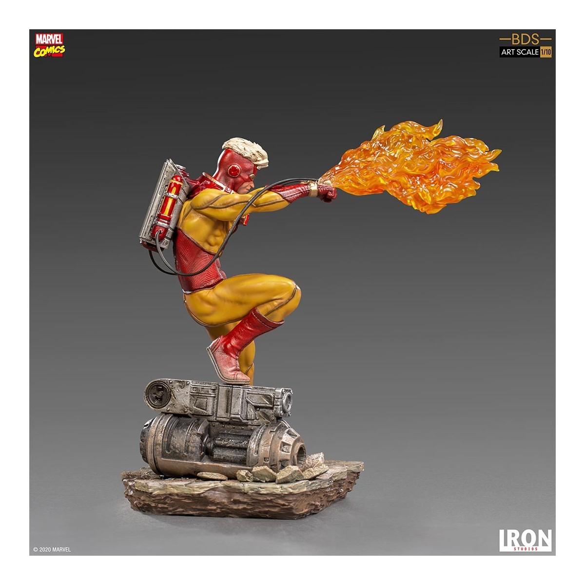 IRON STUDIOS - Pyro BDS Art Scale 1/10 - Marvel Comics