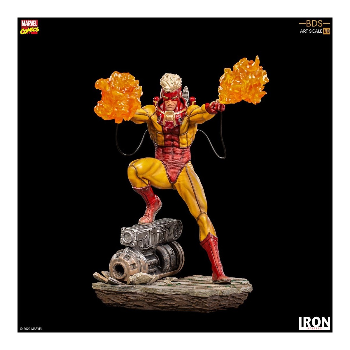 IRON STUDIOS - Pyro BDS Art Scale 1/10 - Marvel Comics
