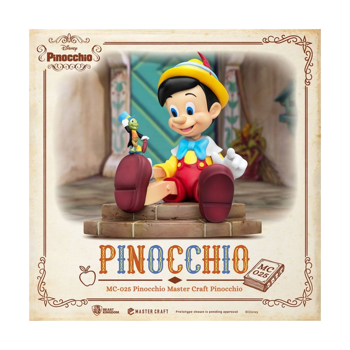 Enesco Disney Miss Mindy Alice on Mushroom