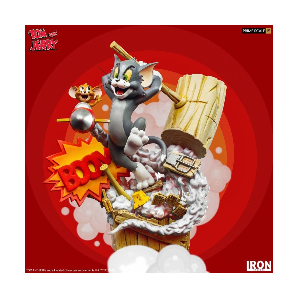 Tom et Jerry No Trespassing  - McFarlane Hanna Barbera Serie 1