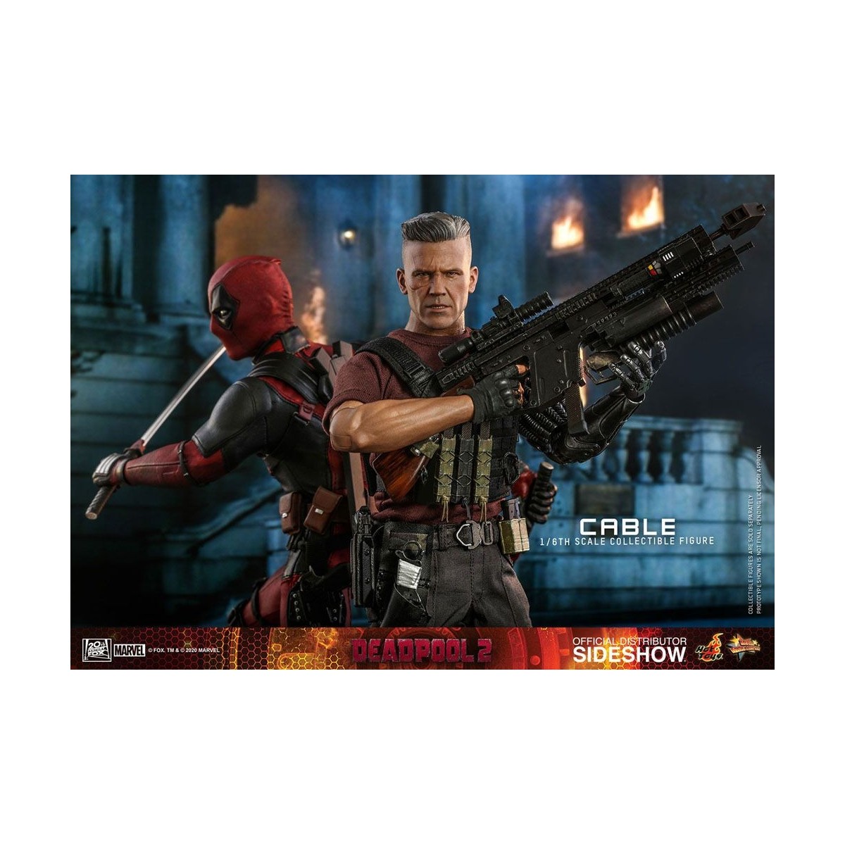 Deadpool figurine hot toys Masterpiece 1/6  31 cm