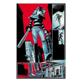 DC Direct Statue Batman Black and white by Risso