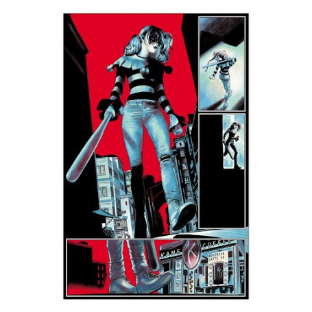 DC Direct Statue Batman Black and white by Risso