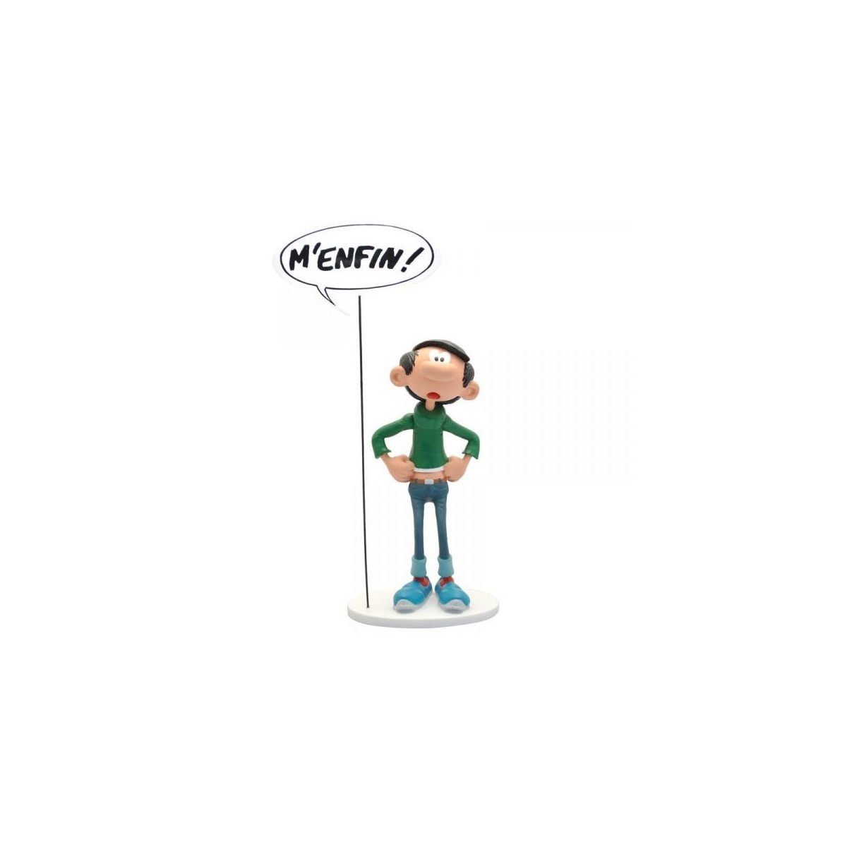 Collectoys - Statuetta Gaston Lagaffe - Bolle "M'enfin!