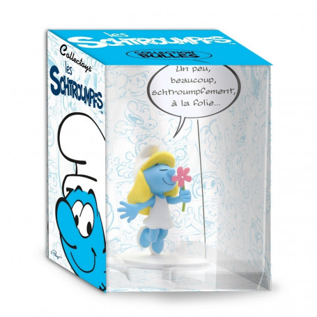 Collectoys - Statuetta Les Schtroumpfs - Bubbles Smurfette "Un po', molto"