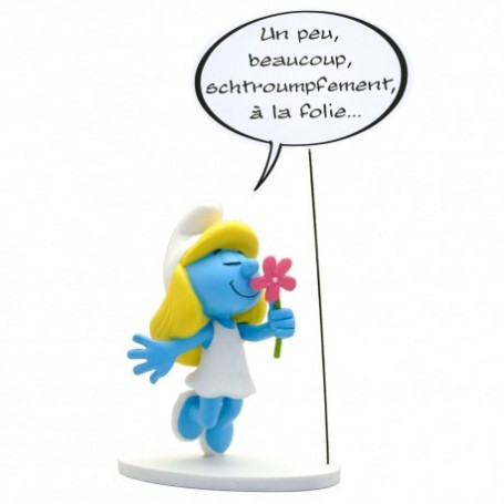 Collectoys - Statuetta Les Schtroumpfs - Bubbles Smurfette "Un po', molto"